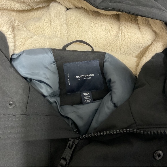 Lucky Brand Black Insulated Jacket Size S - Picture 12 of 12